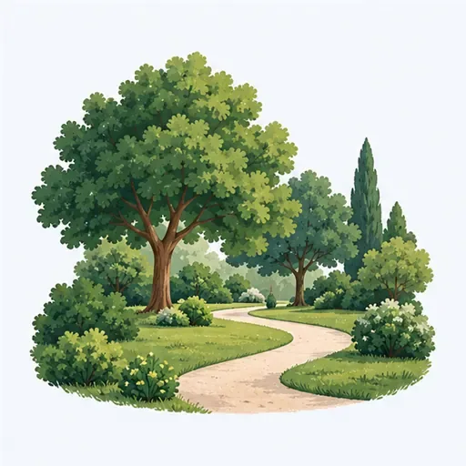 le parc: park