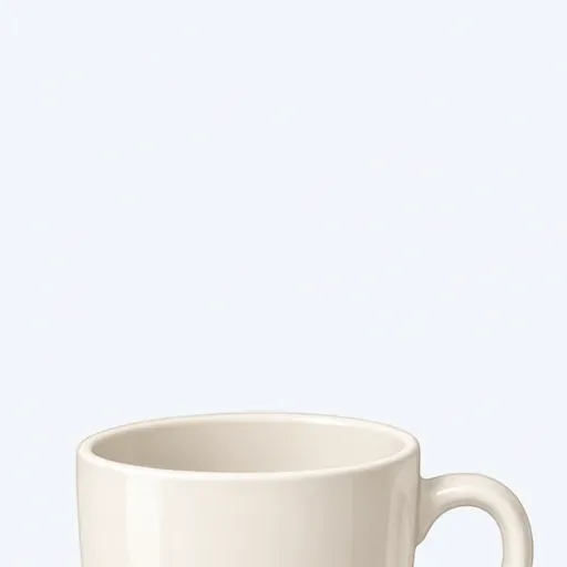 une tasse: a cup