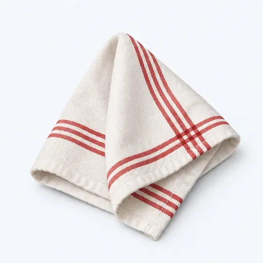 un torchon: a tea towel