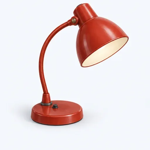 une lampe rouge: مصباح أحمر