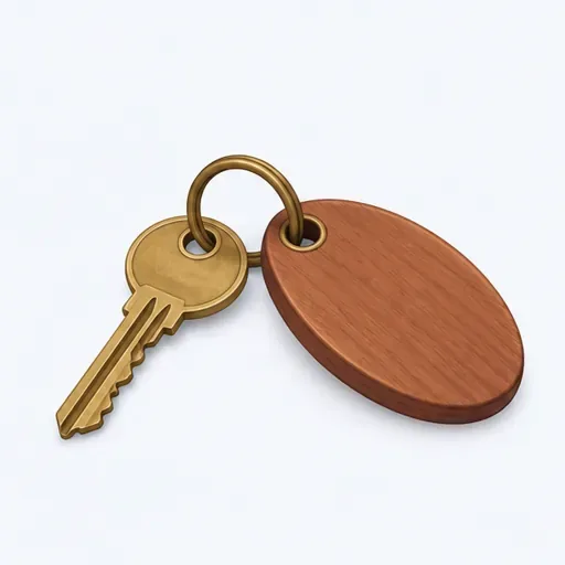 la clé: key