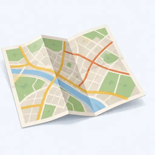la carte: map