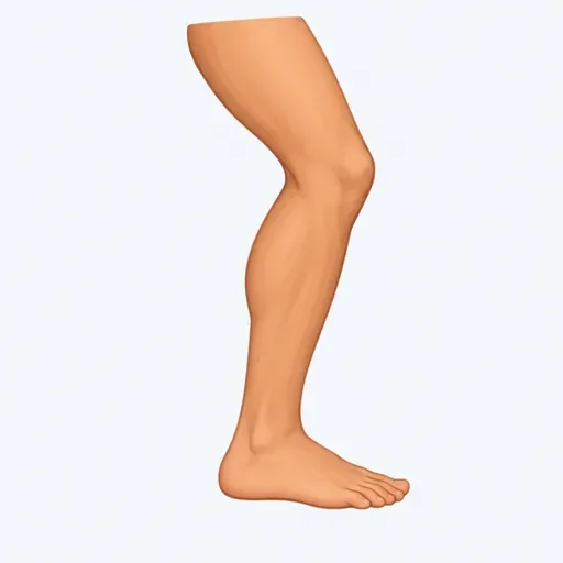 la jambe: 腿