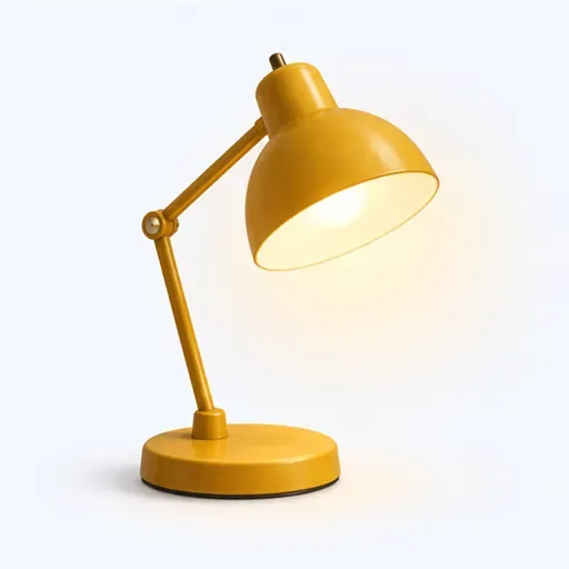 une lampe: a lamp