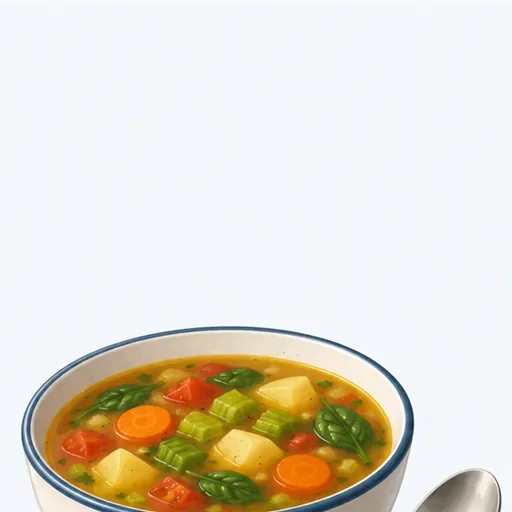 une soupe: a soup