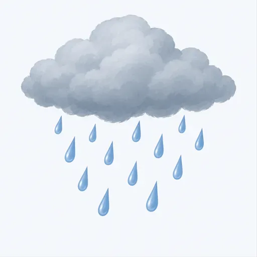 la pluie: lluvia