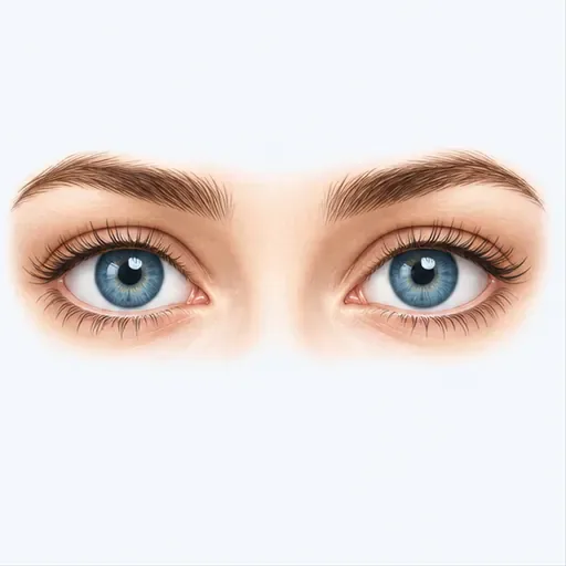 des yeux bleus: blue eyes