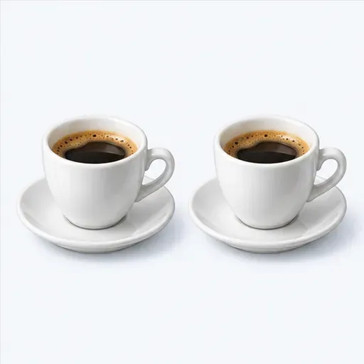 deux cafés: two coffees