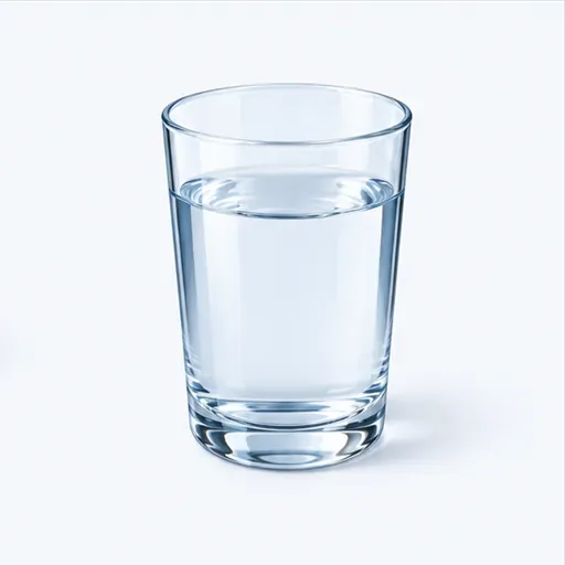 un verre d’eau: a glass of water