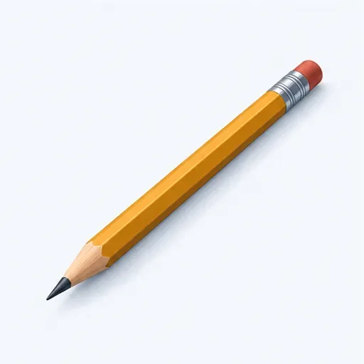 un crayon: a pencil