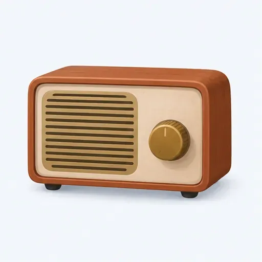 la radio: radio