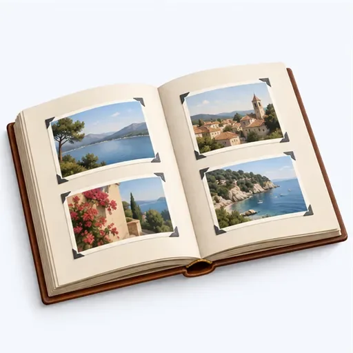 un album: a photo album