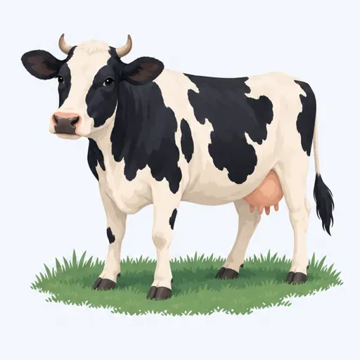 la vache: 奶牛
