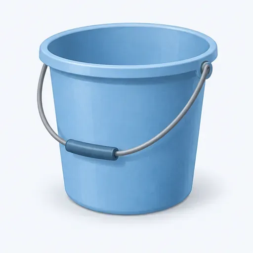 le seau: bucket