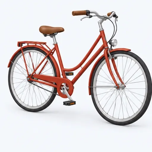 le vélo: bicycle