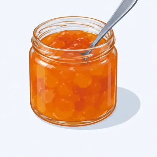 la confiture d’abricot: apricot jam