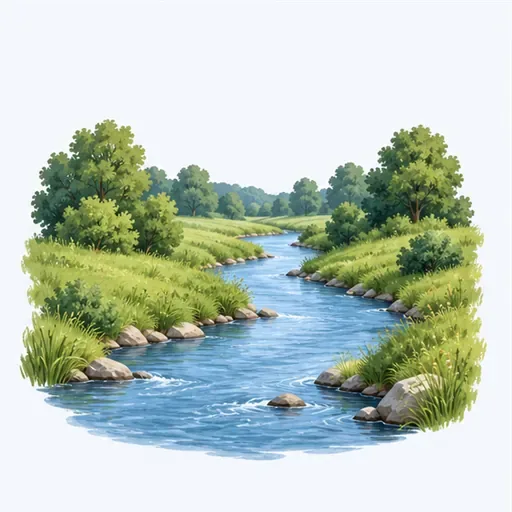 la rivière: river
