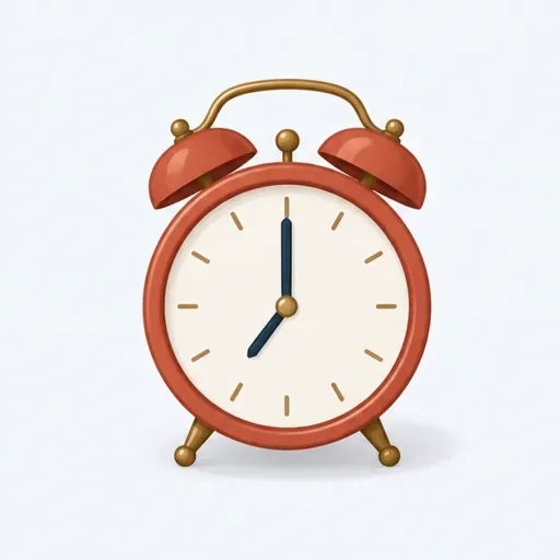 le réveil: alarm clock