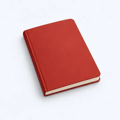 un carnet rouge: 一本红色笔记本