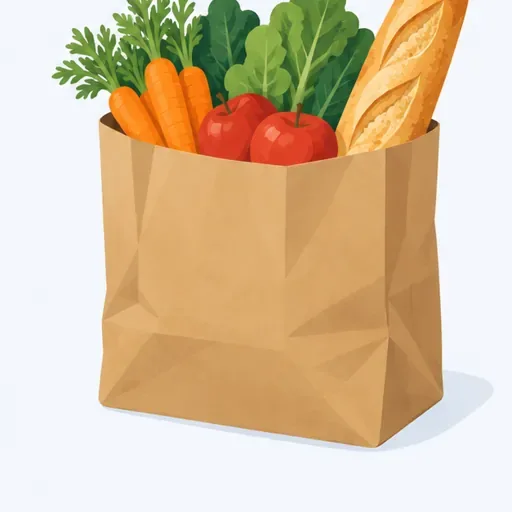 les courses: groceries