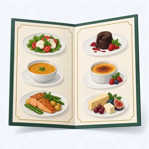 le menu: menu