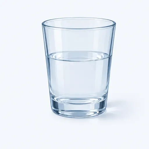 le verre: drinking glass
