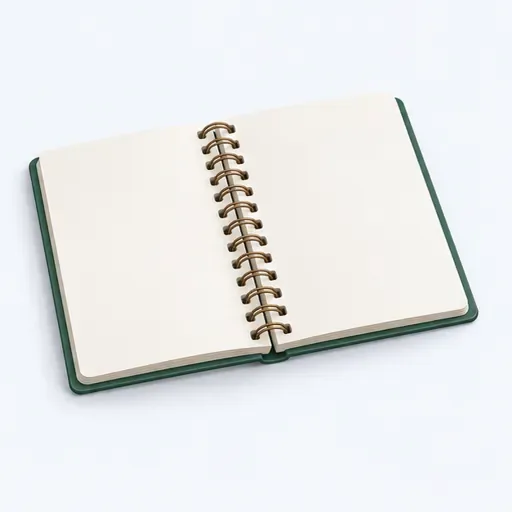 un carnet: a notebook