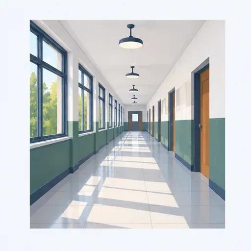 le couloir: pasillo