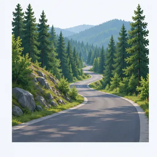 la route: carretera