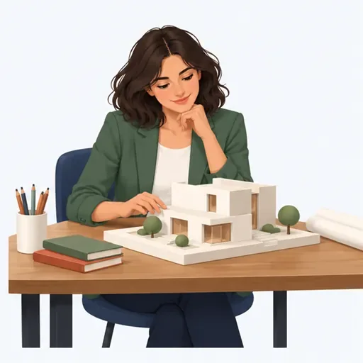 l’architecte: architect