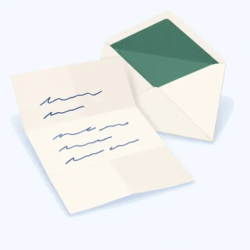 la lettre: letter