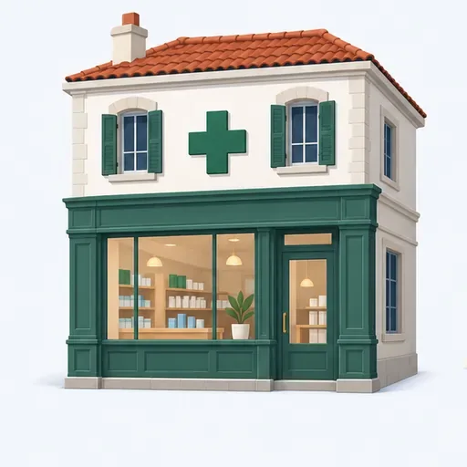la pharmacie: pharmacy