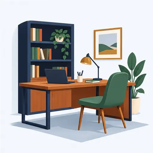 le bureau: 办公室