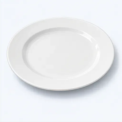 une assiette: a plate