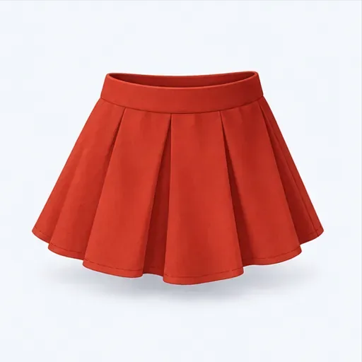 une jupe courte: a short skirt
