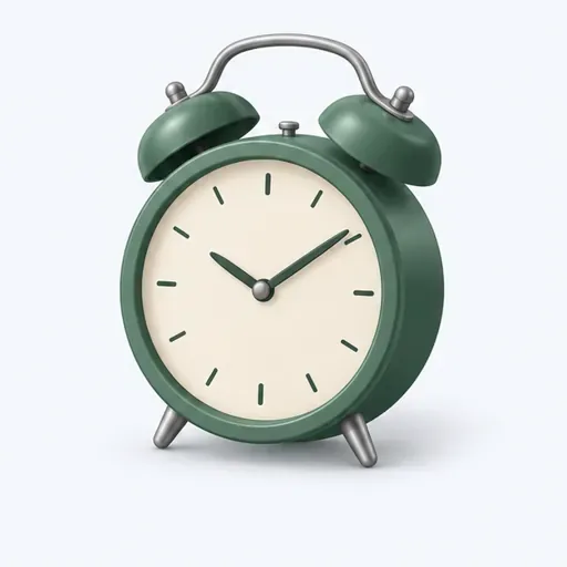 le réveil: alarm clock