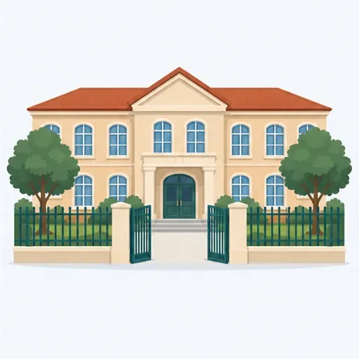 une école: school