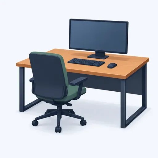 un poste de travail: workstation
