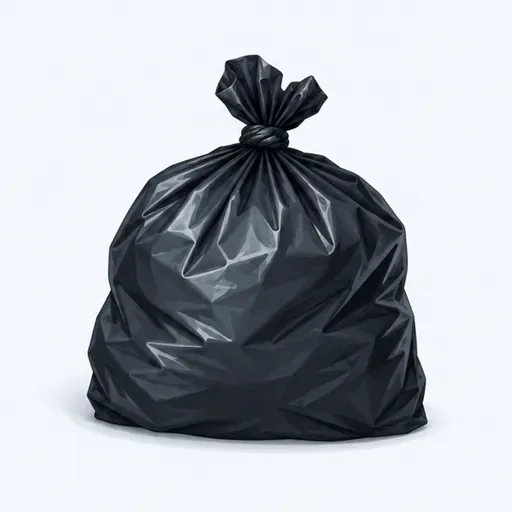un sac-poubelle: a bin bag