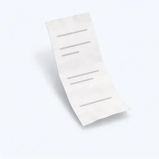 un reçu: 領収書