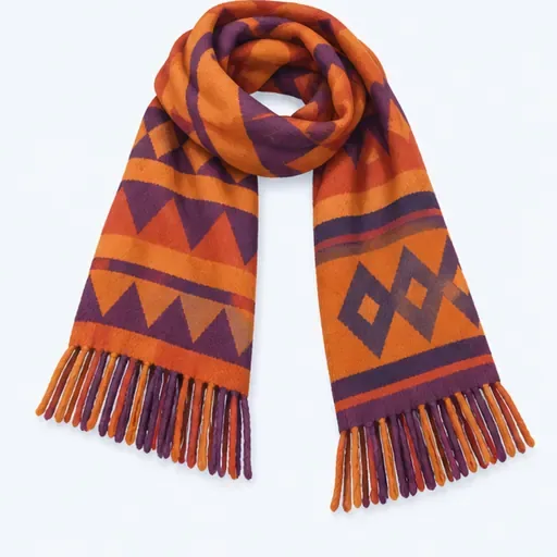 une écharpe originale: an unusual scarf
