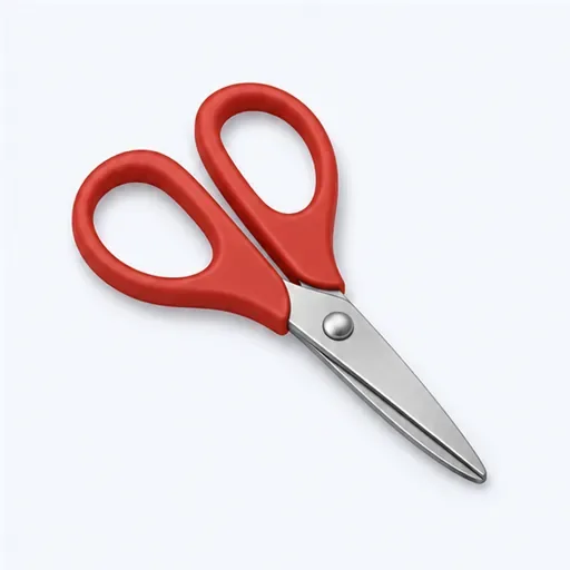 les ciseaux: scissors