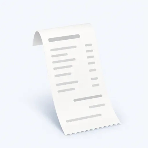 le ticket de caisse: recibo