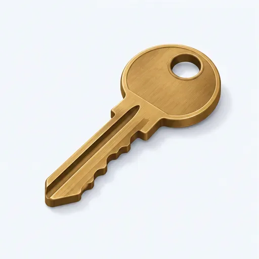 la clé: key