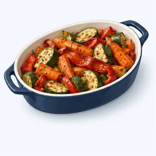 un plat de légumes: 一道蔬菜菜肴