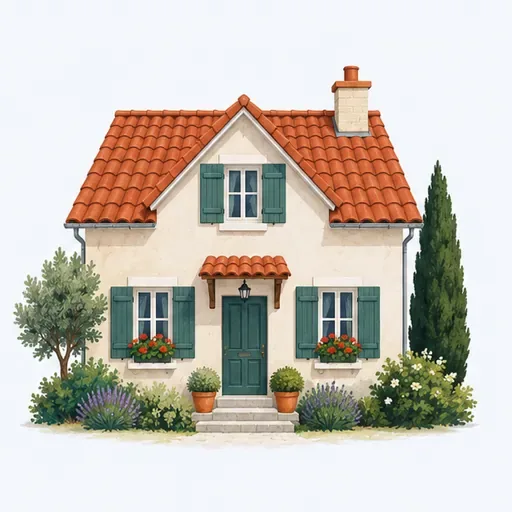 la maison: house
