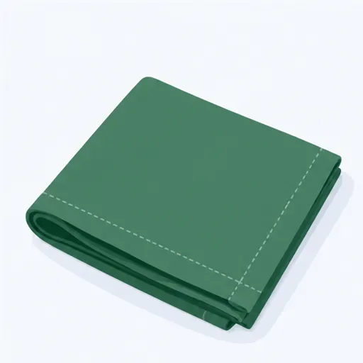 la serviette en tissu: cloth napkin