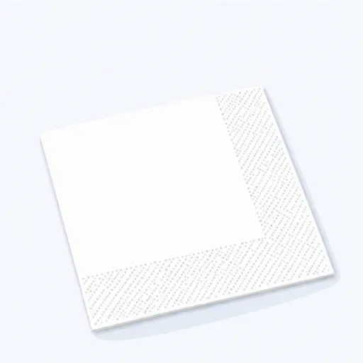 la serviette jetable: disposable napkin