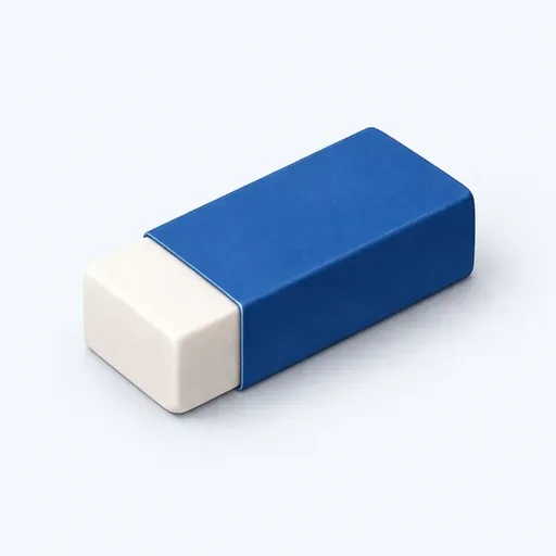 une gomme: a rubber