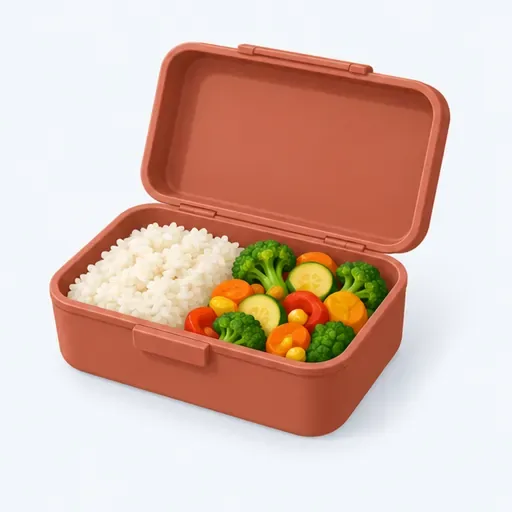une boîte à repas: 一个饭盒
